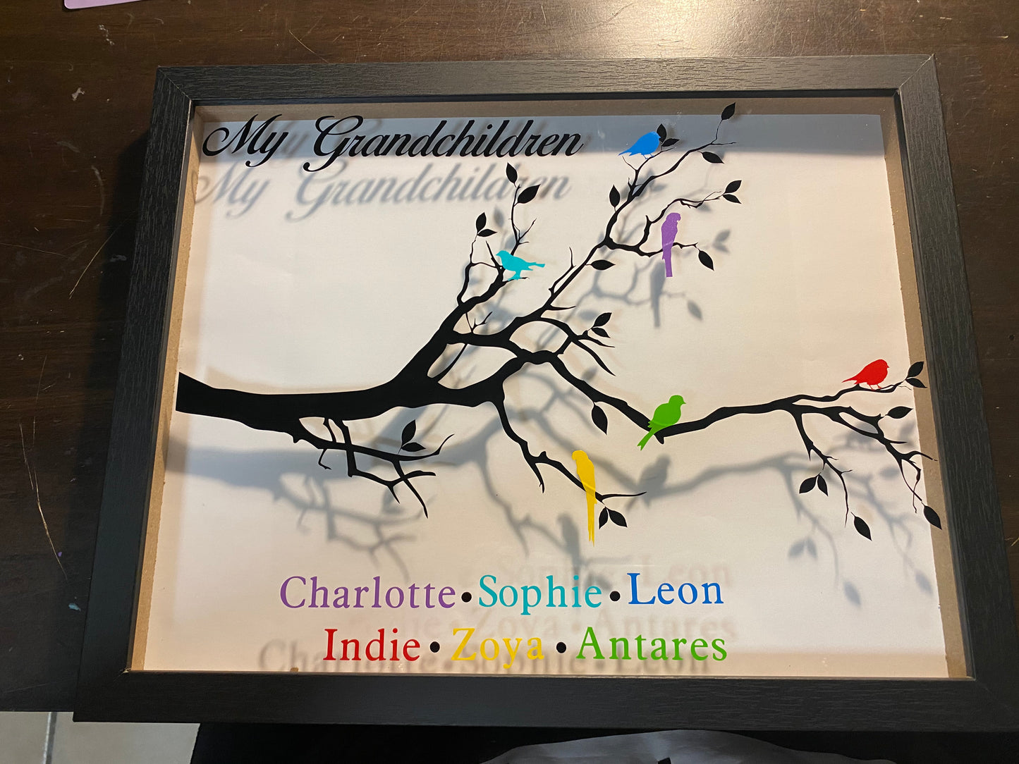Grandchildren Family Tree Frame