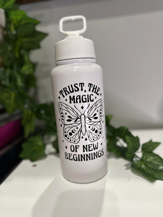 Trust The Magic Water Bottle